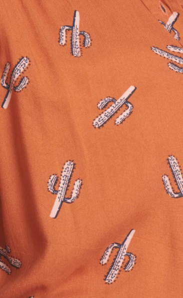Short Sleeve Cactus Shirt