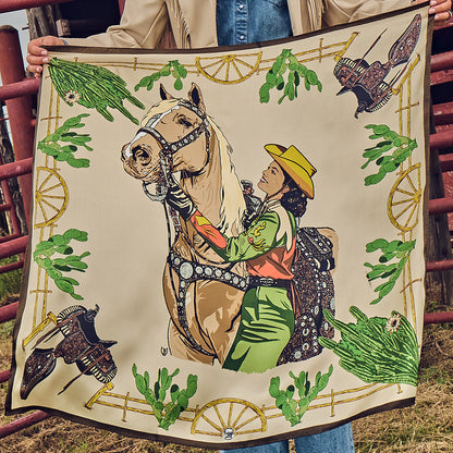 Fringe Scarves Cowgirl Kate