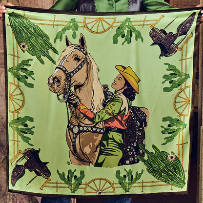 Fringe Scarves Cowgirl Kate
