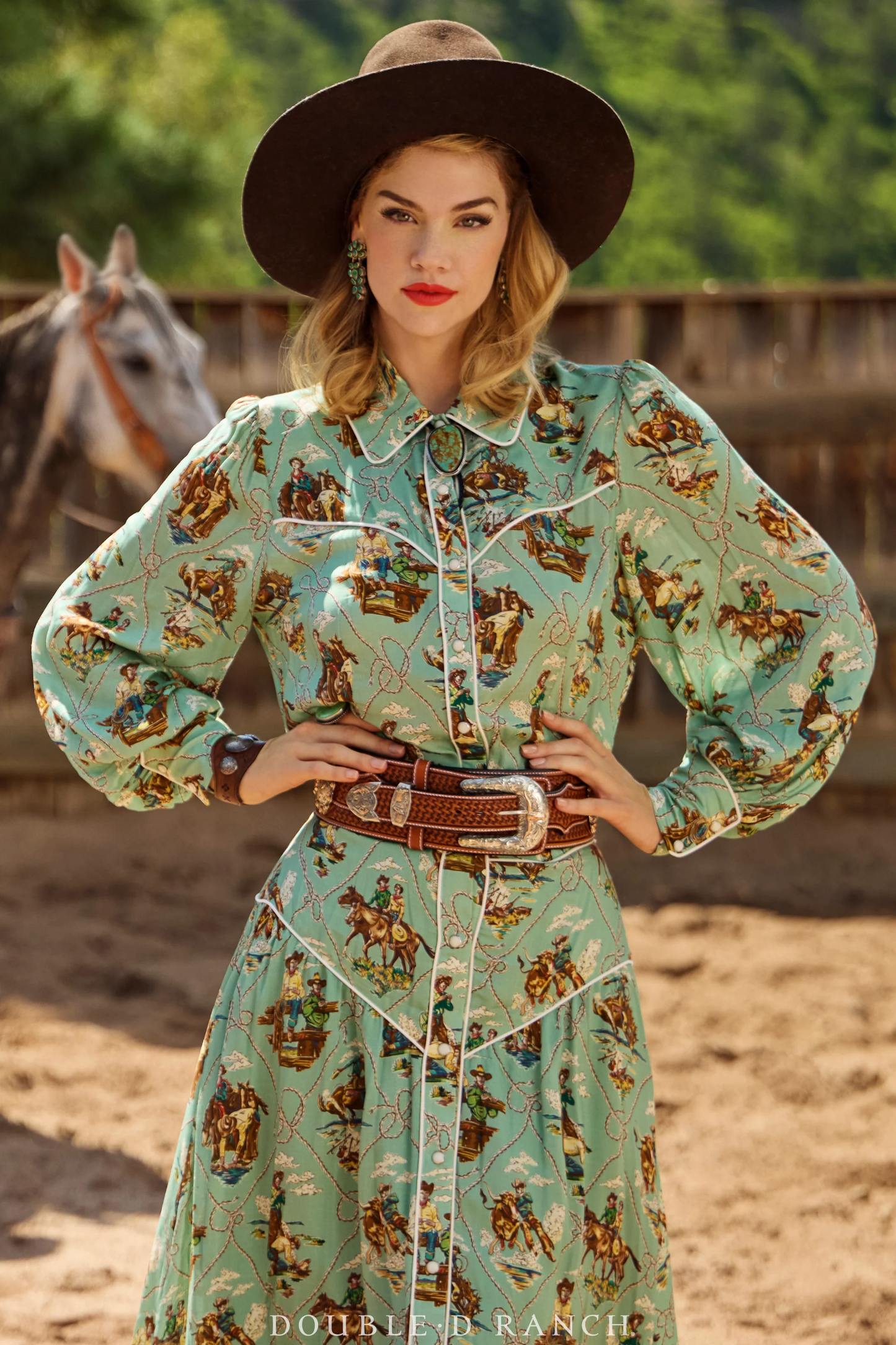 Romance and Rustlers Skirt