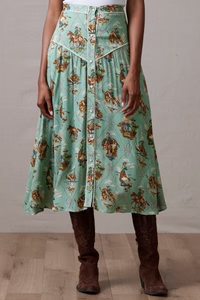 Romance and Rustlers Skirt