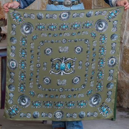 Fringe Scarves Turqs and Conchos