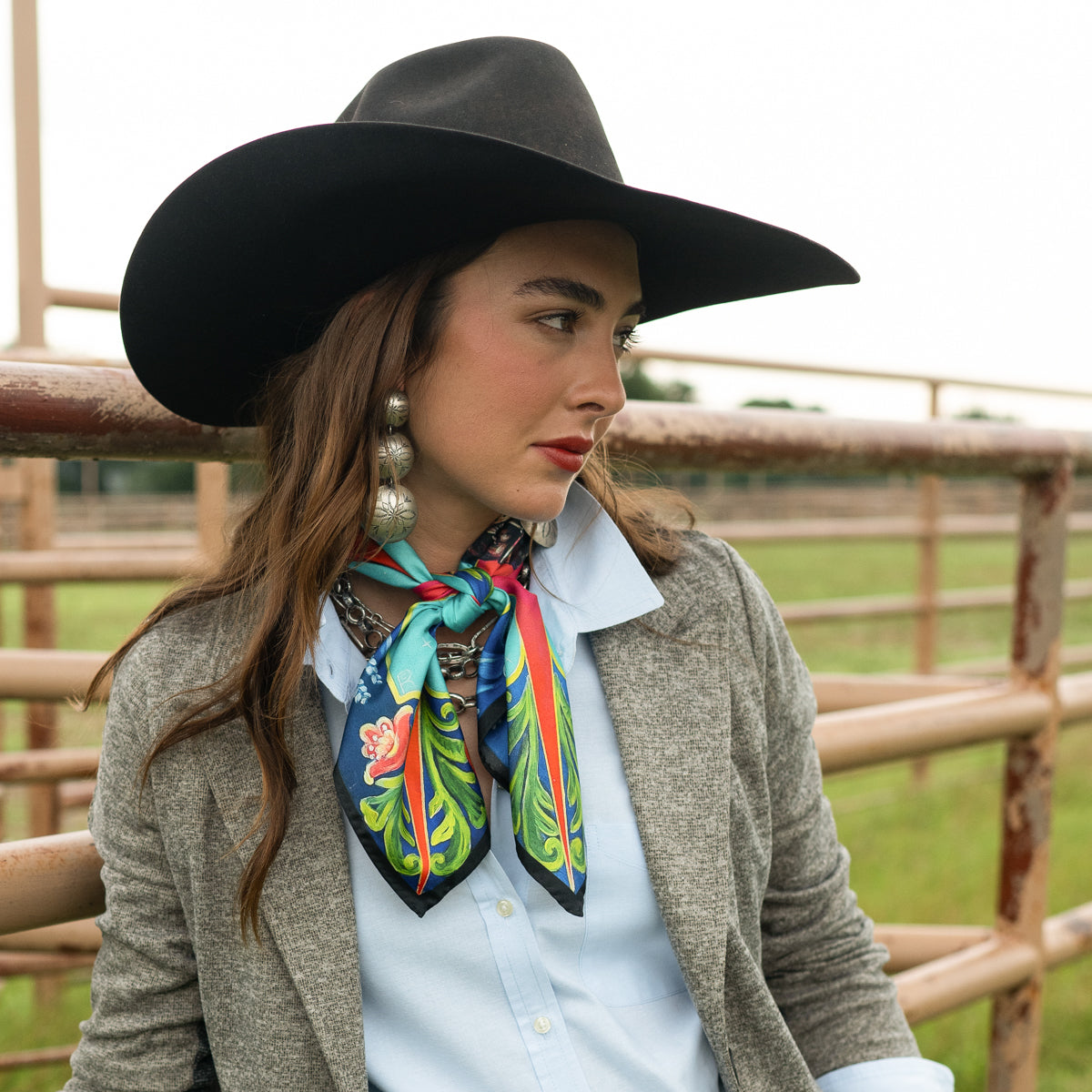 Fringe Scarves On Top of the World