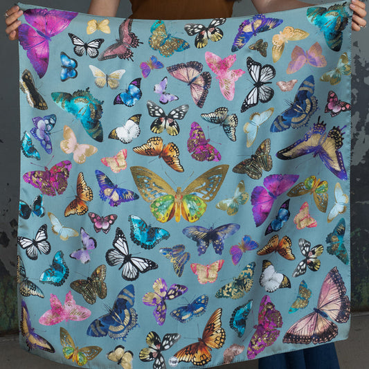 Fringe Scarves Butterflies