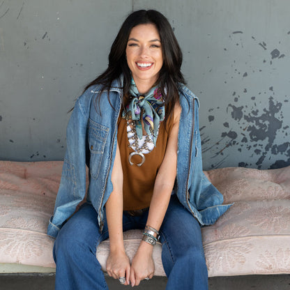Fringe Scarves Butterflies