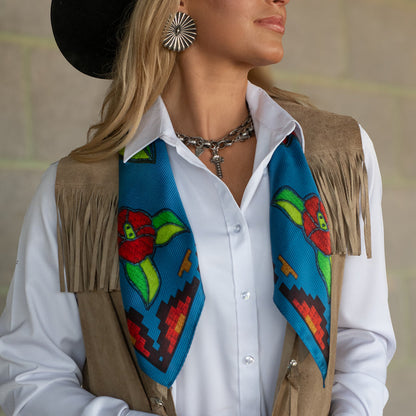 Fringe Scarves War of the Roses