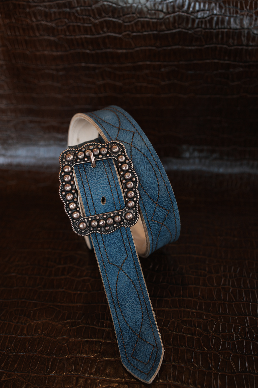 Lucksall Leather suede belt