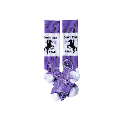 Don’t Ride in Fear Performance Socks