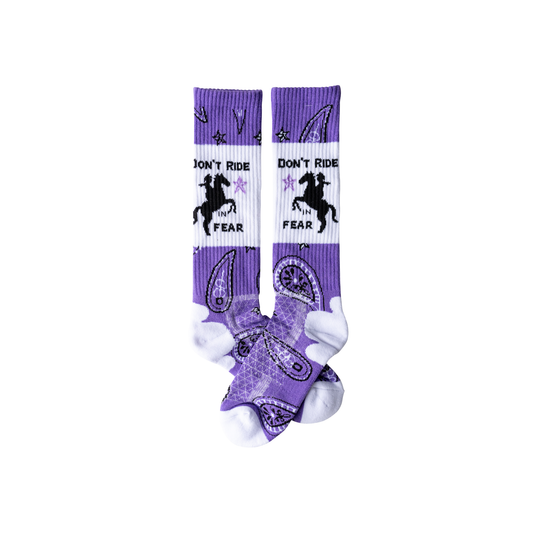 Don’t Ride in Fear Performance Socks