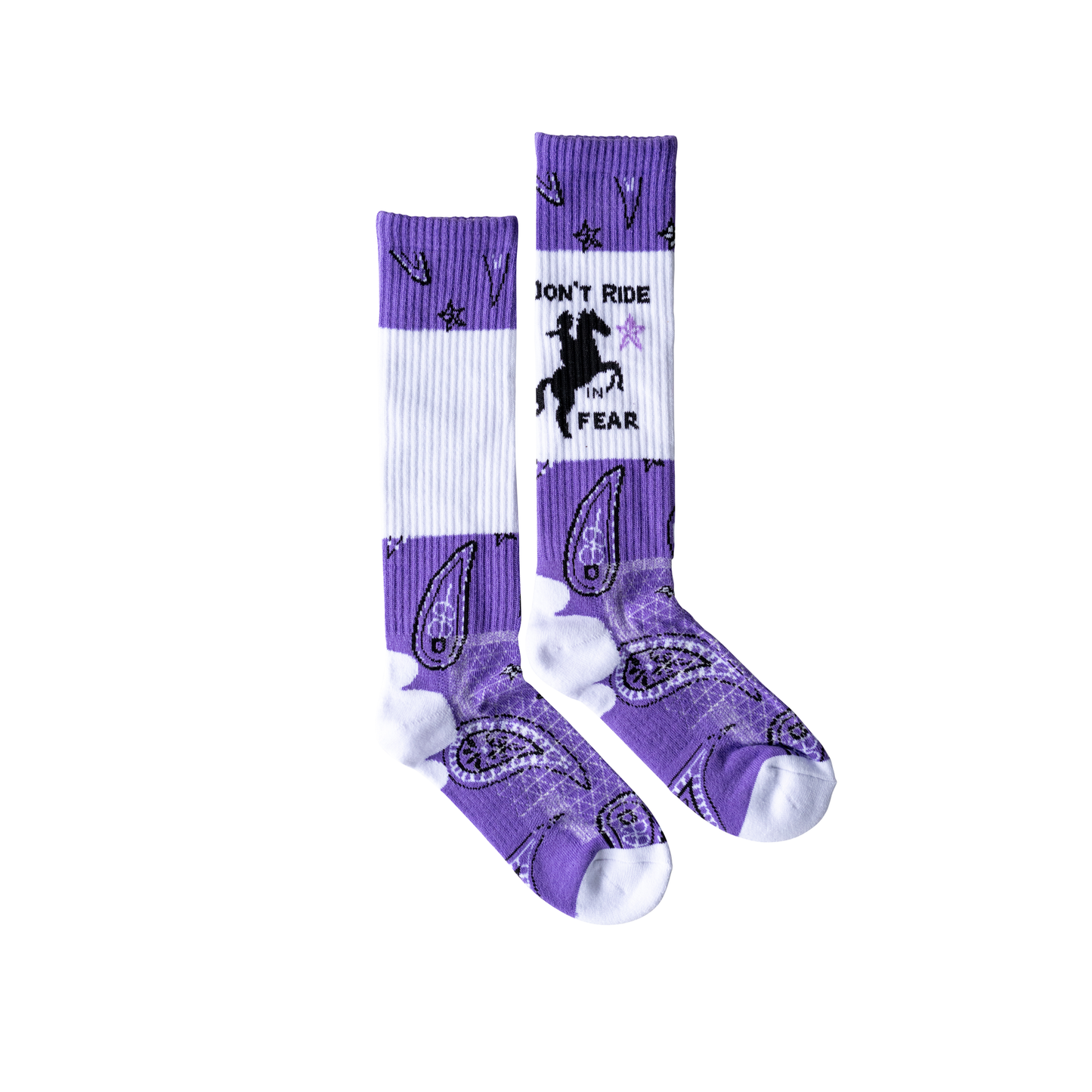 Don’t Ride in Fear Performance Socks
