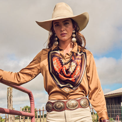 Fringe Scarves El Azteca