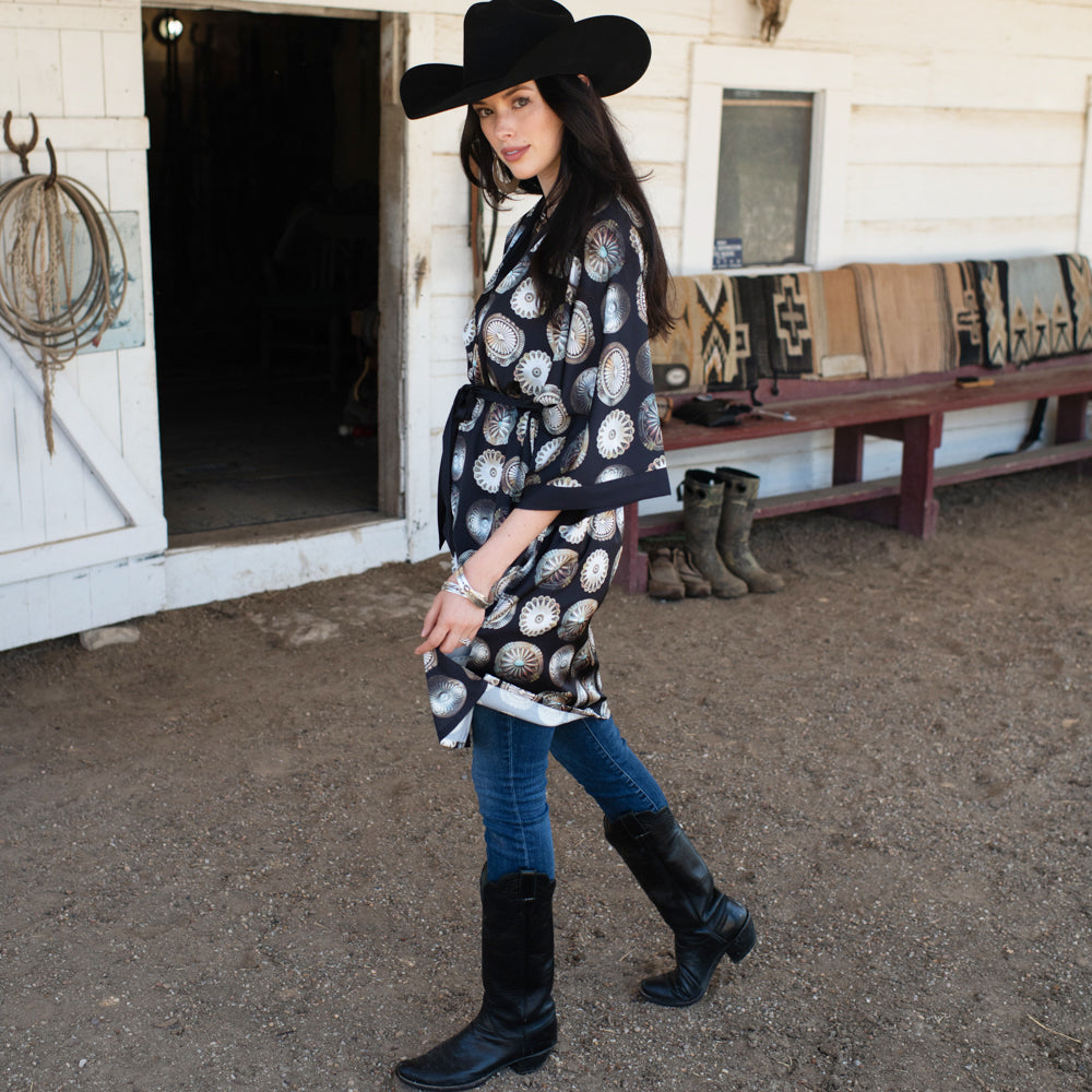 Fringe Kimono Robe - Big Concho