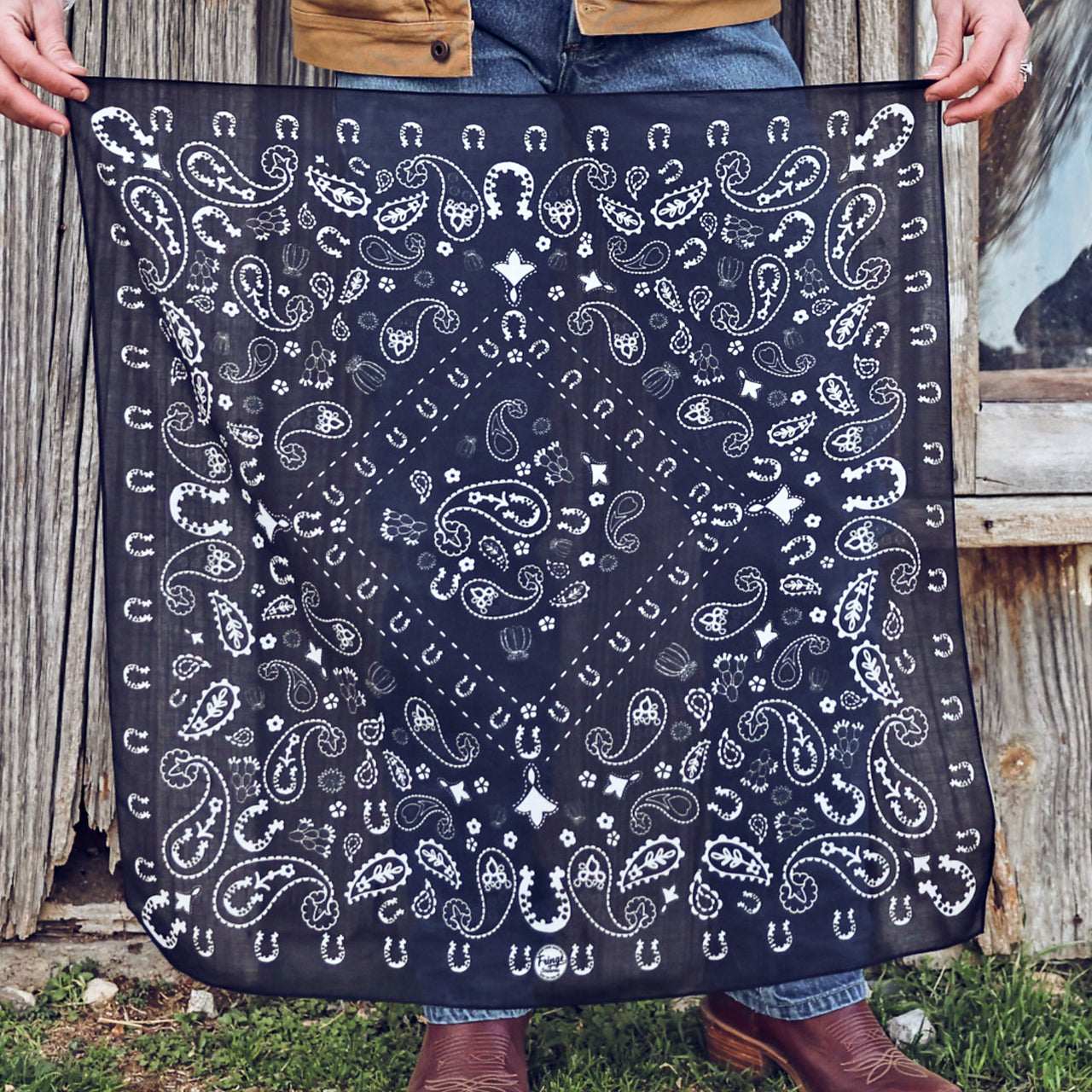 Fringe Luck Be a Paisley Bandana