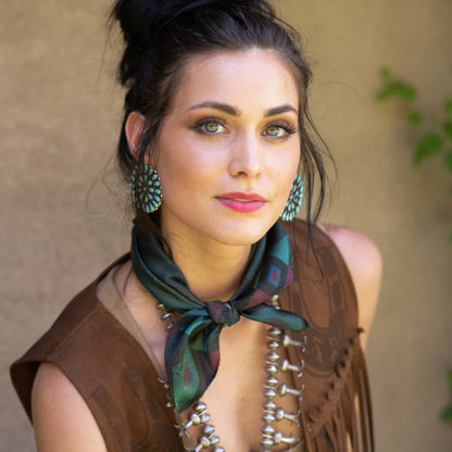Fringe Scarves Santa Fe Jade