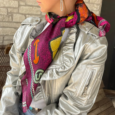 Fringe Scarves Let'Er Buck