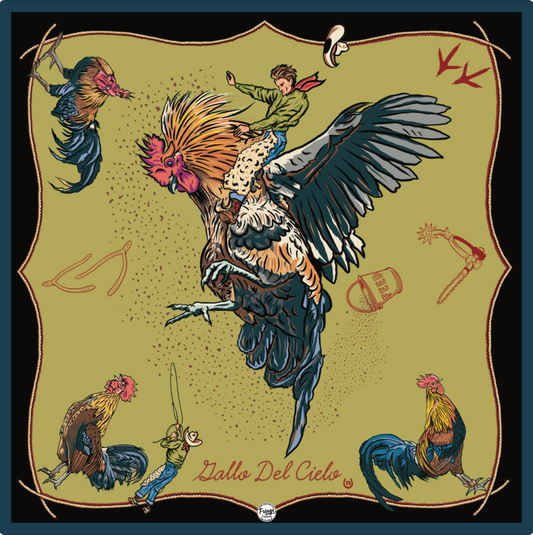 Fringe Scarves Gallo Del Cielo