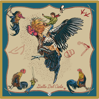 Fringe Scarves Gallo Del Cielo