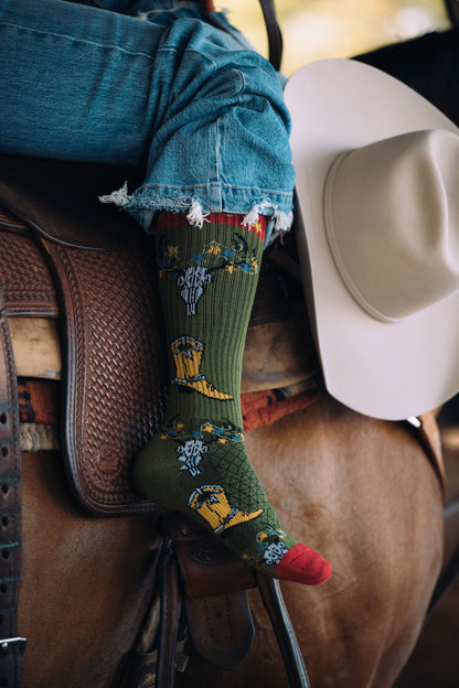 Get a Little Western Performance Socks