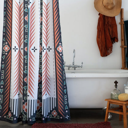 Fringe Shower Curtain - Spirit