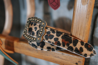 Lucksall Leather suede belt