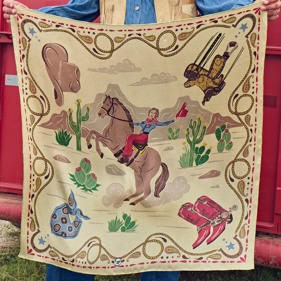 Fringe Scarves Happy Trails