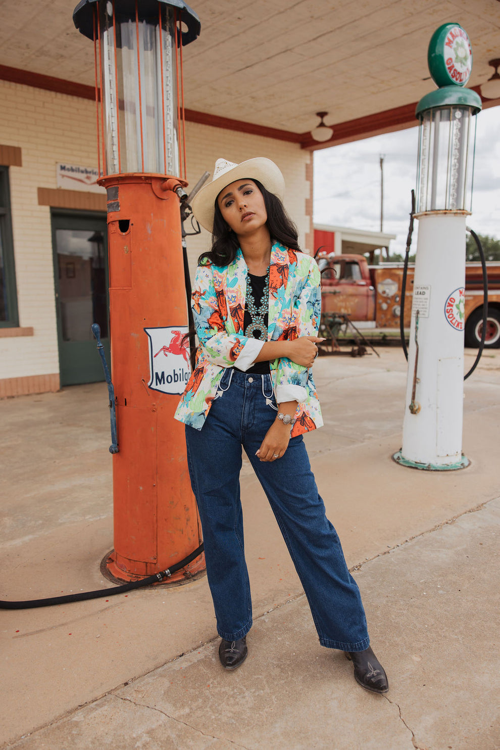 Vintage Cactus Blazer