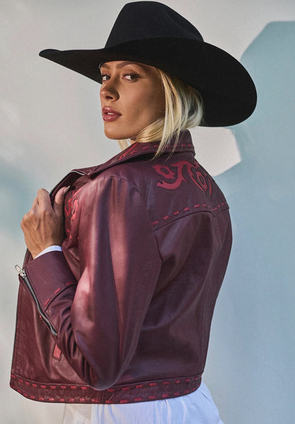 Sangria Bloom Town Jacket