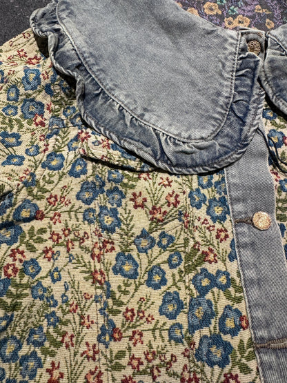 Wild Bloom Denim Jacket