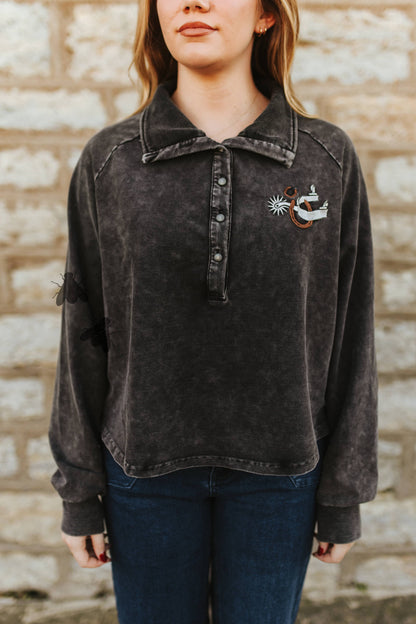 Rowel to Win Sweater