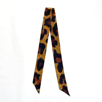 Fringe Scarves Twilly Leopard