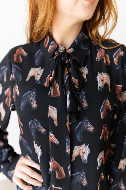 The Pretty Remuda Tie Top
