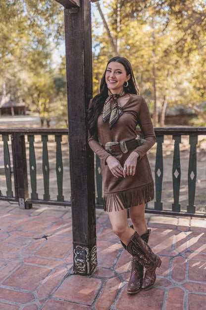 Payton Fringe Dress