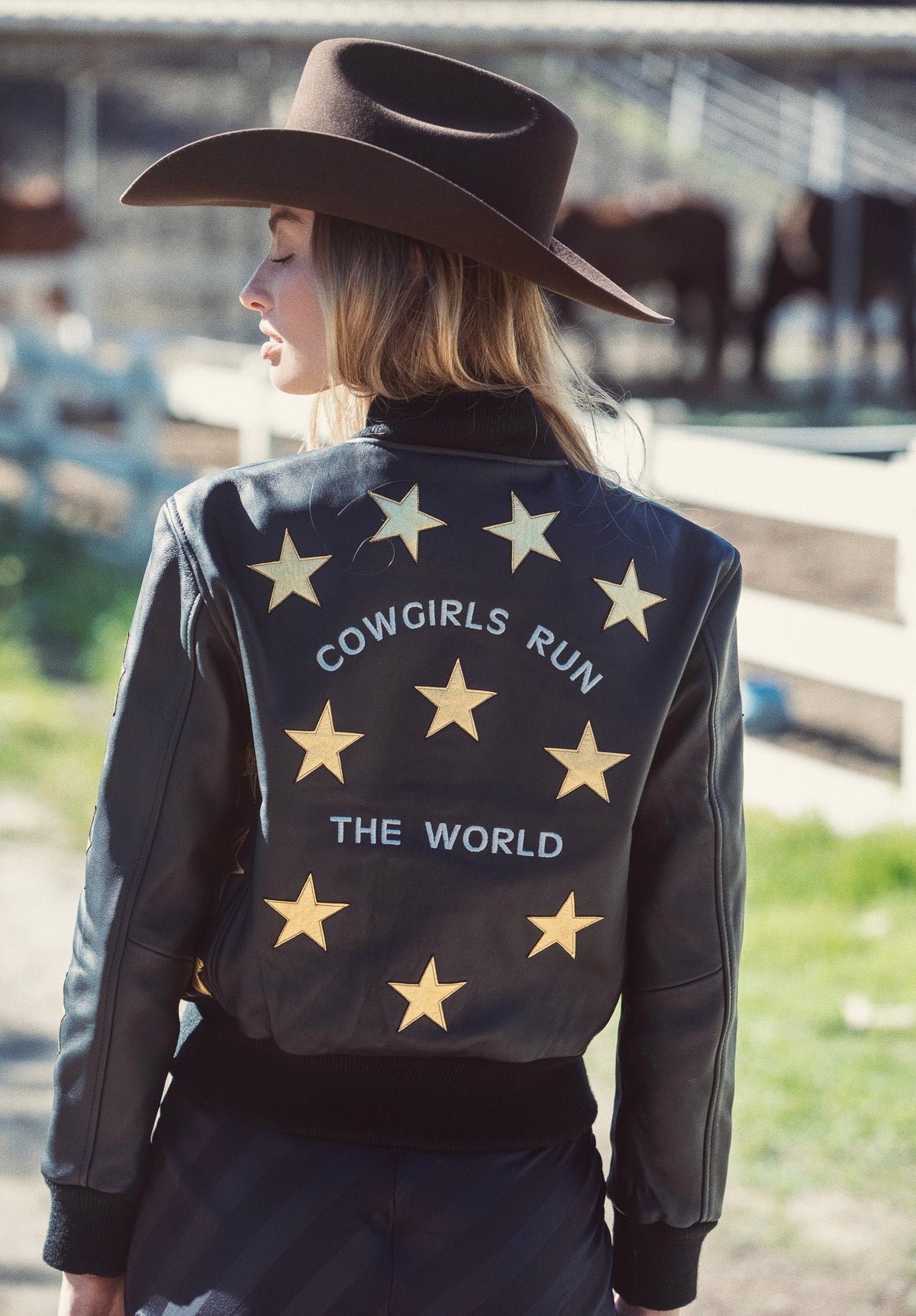 Cowgirls Run the World Bomber Jacket