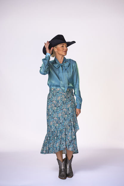 Lovlei Ranch Belle Glacier Blouse