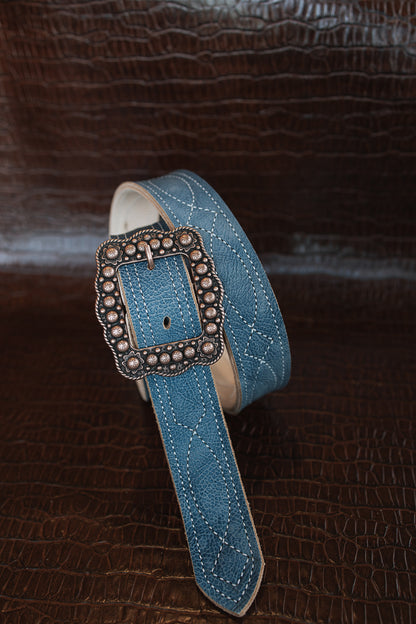 Lucksall Leather suede belt