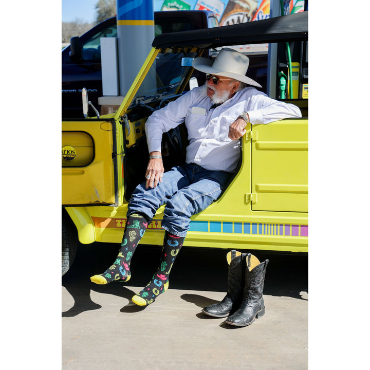 Neon Wrangler Performance Socks