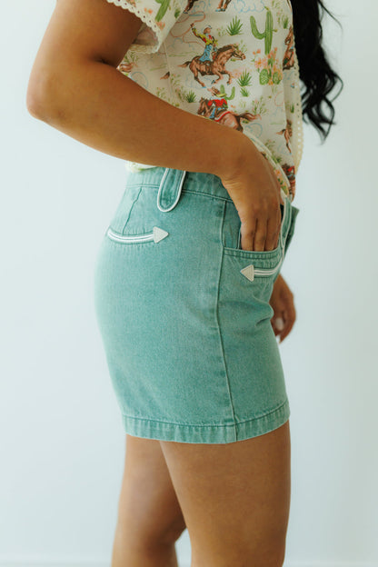 Howdy Hanny Smiley Shorts