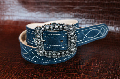 Lucksall Leather suede belt