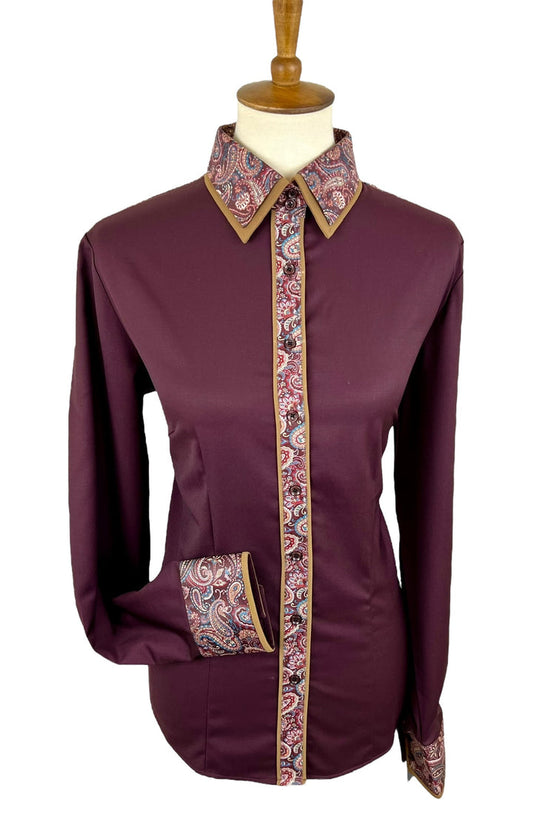 The Maroon Western Shirt