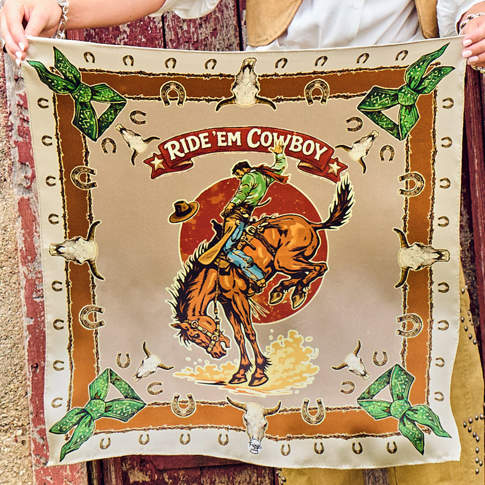 Fringe Scarves Ride 'em Cowboy