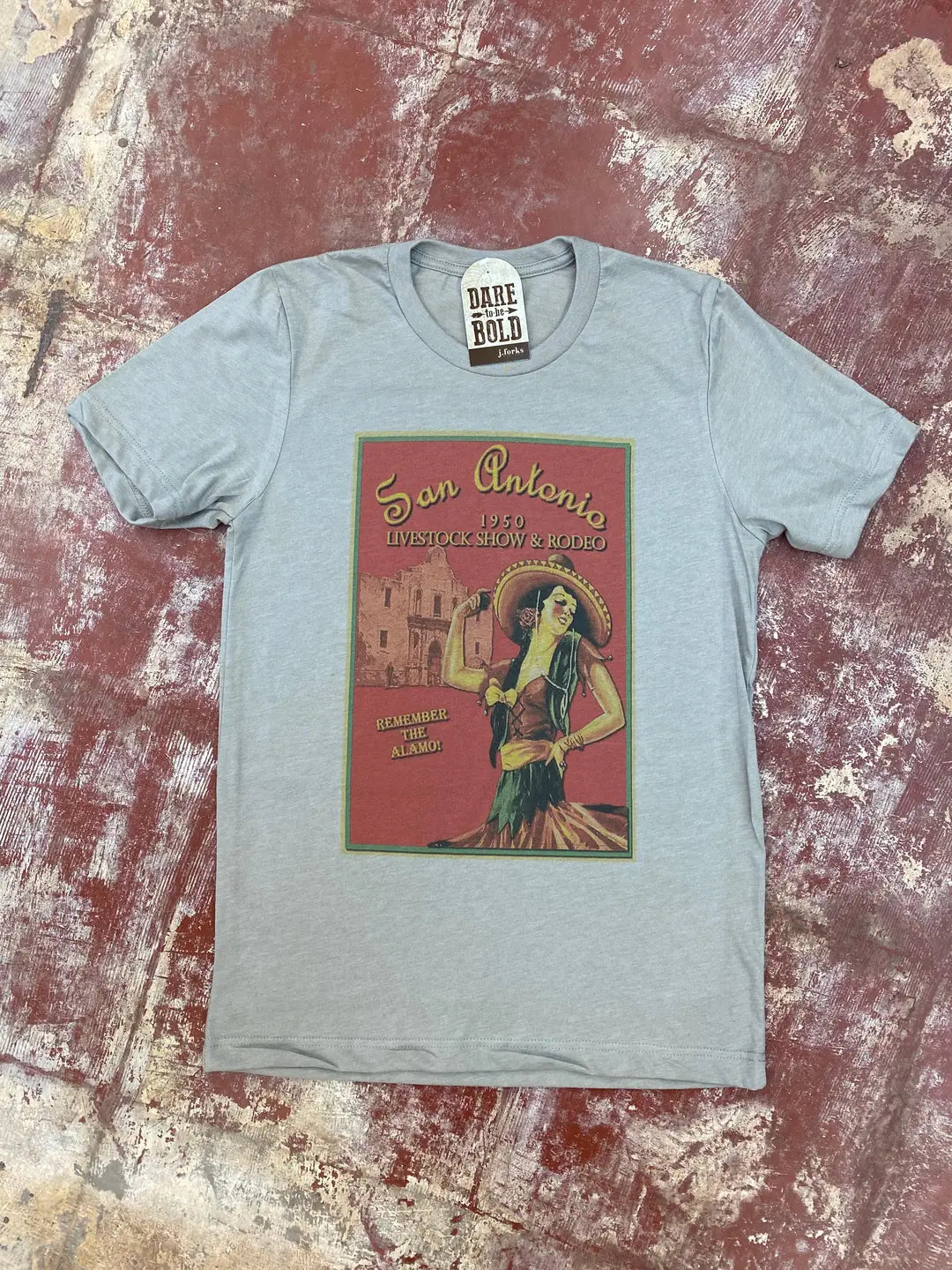 J.Forks San Antonio Rodeo Poster Tee