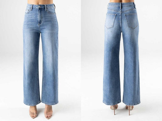 StyleWest Denim Wide Leg Vintage Jeans