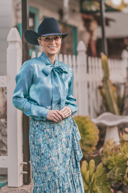 Lovlei Ranch Belle Glacier Blouse