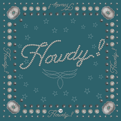 Fringe Scarves Howdy Bandana
