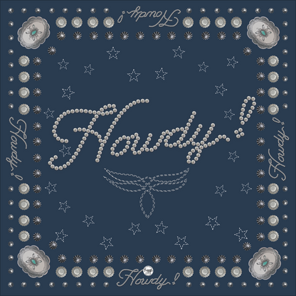 Fringe Scarves Howdy Bandana