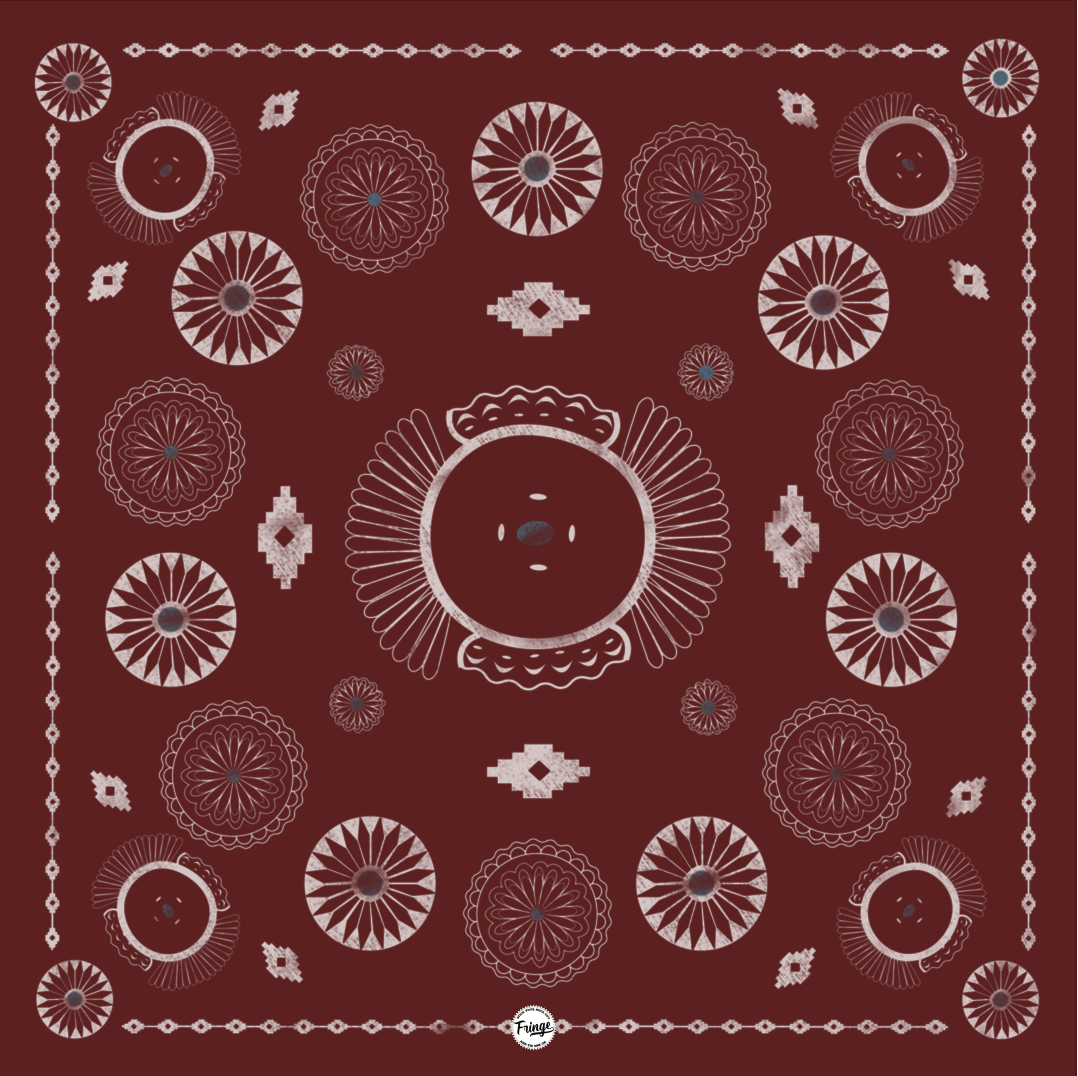 Fringe Scarves Taos Bandana