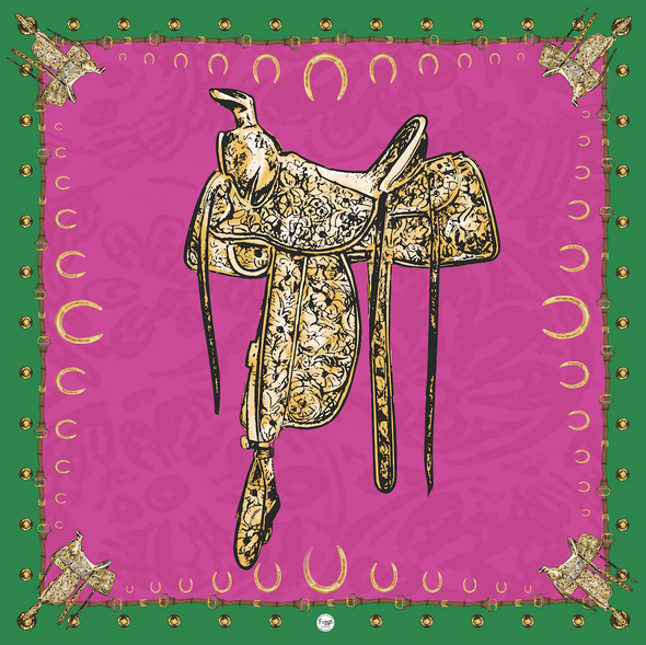 Fringe Scarves Saddle Up