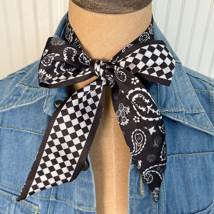 Fringe Luck Be a Paisley Twilly