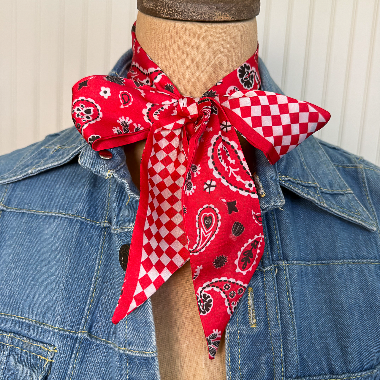 Fringe Luck Be a Paisley Twilly