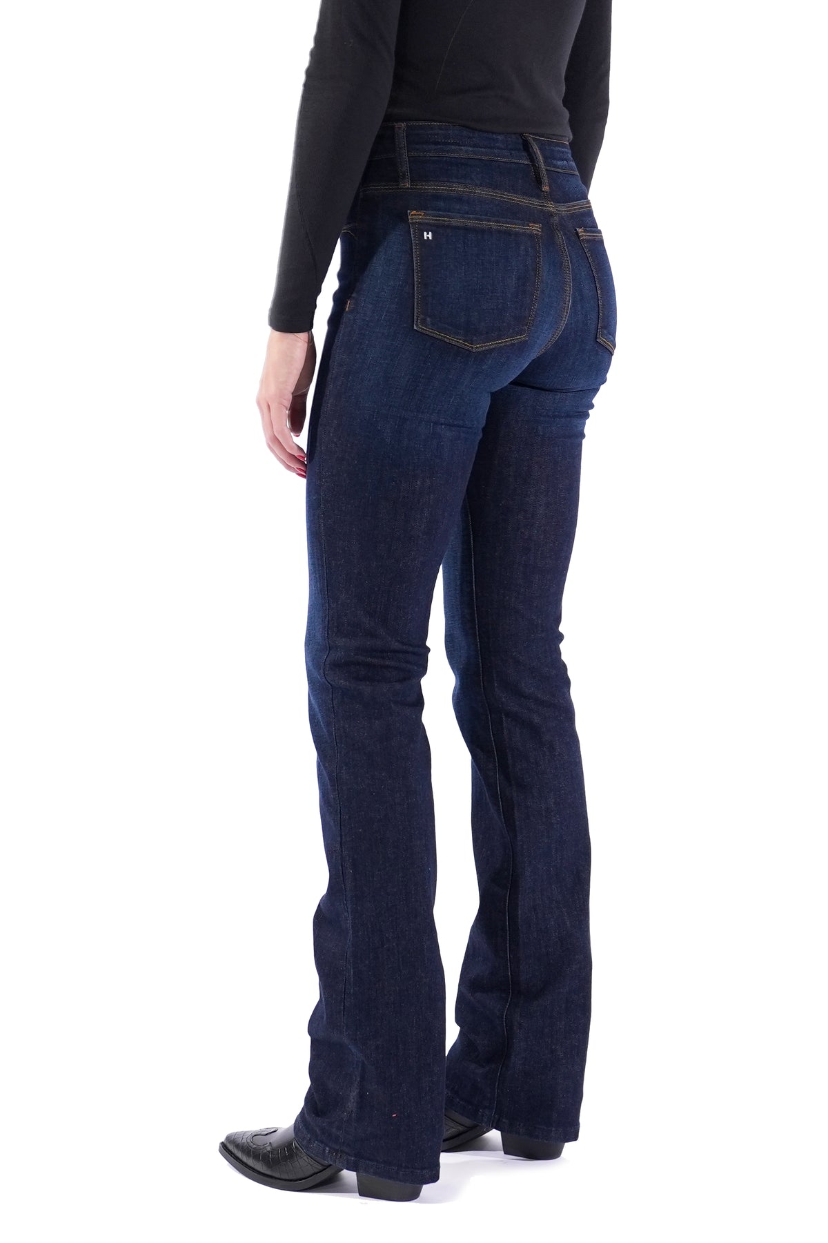 VENICE : Bootcut (Deep Ocean) Gold Combo